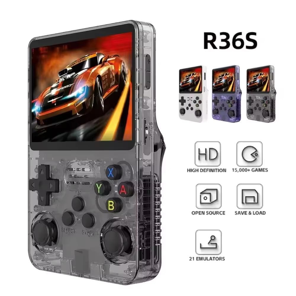 R36S Retro Handheld Video Game Console